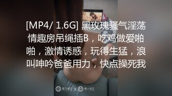 [MP4/ 1.6G] 黑玫瑰骚气淫荡情趣房吊绳插B，吃鸡做爱啪啪，激情诱惑，玩得生猛，浪叫呻吟爸爸用力，快点操死我