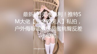 ❤️最新5月无水福利！推特SM大佬【业余养狗人】私拍，户外侮辱调教极品蜜桃臀反差小母狗