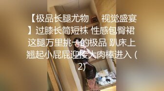 【极品长腿尤物❤️视觉盛宴】过膝长筒短袜 性感包臀裙 这腿万里挑一的极品 趴床上翘起小屁屁迎接大肉棒进入 (2)