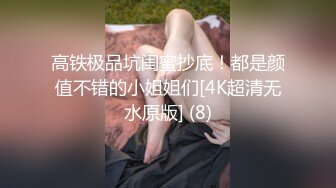 高铁极品坑闺蜜抄底！都是颜值不错的小姐姐们[4K超清无水原版] (8)